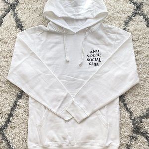 Anti Social Social Club Hoodie white Size Small